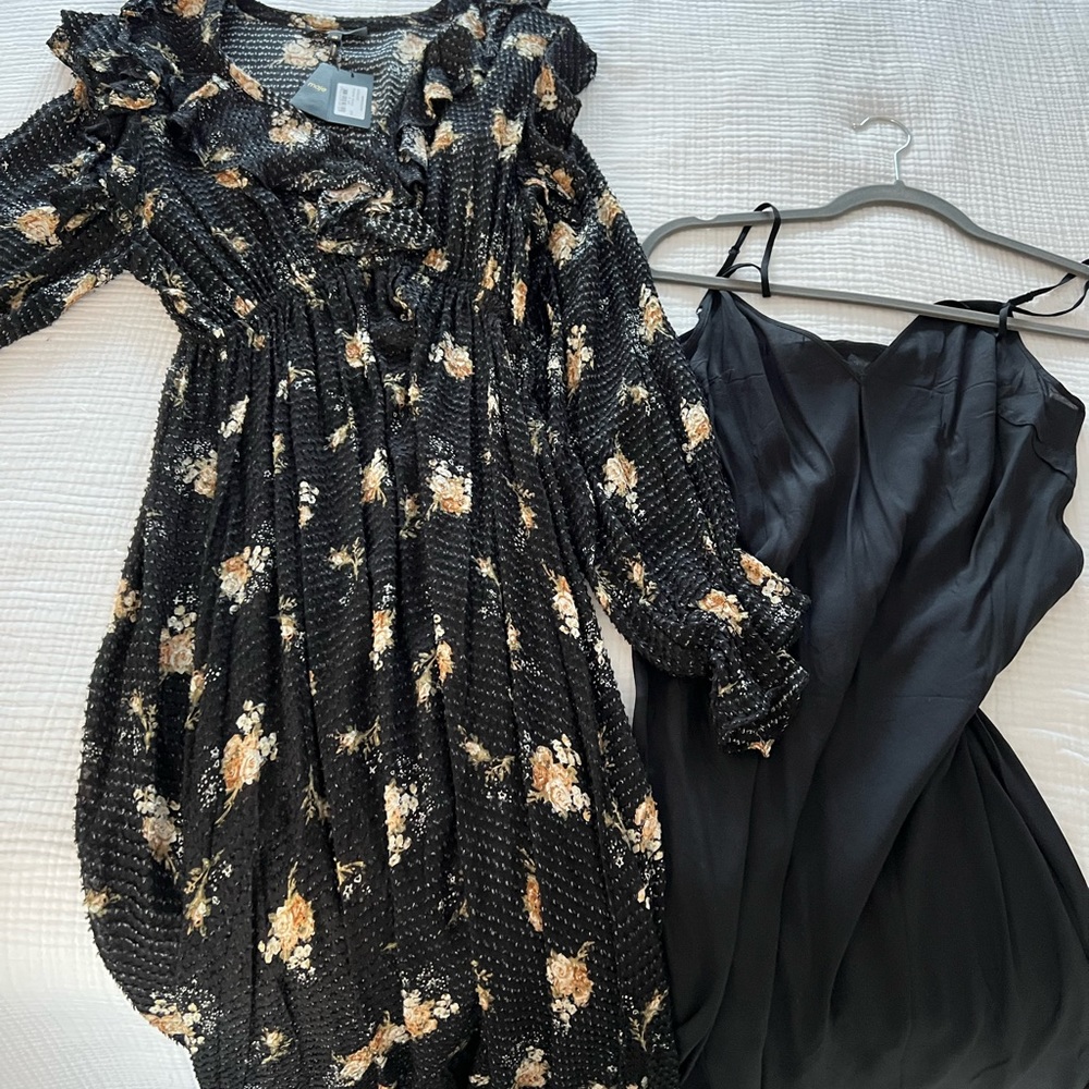 Maje long dress never worn tags on